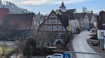 Blick auf die idyllische Kleinstadt Haiterbach - Ferienwohnung in Haiterbach bei Nagold – Charmante Unterkunft für bis zu 4 Personen | Familie Stehle