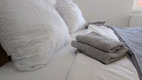Schlafzimmer 01 - Ferienwohnung in Haiterbach bei Nagold – Charmante Unterkunft für bis zu 4 Personen | Familie Stehle